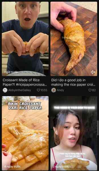 Cả thế giới phát sốt với trào lưu làm bánh Croissant bằng bánh tráng Việt Nam- Ảnh 4. Cả thế giới phát sốt với trào lưu làm bánh Croissant bằng bánh tráng Việt Nam- Ảnh 4.