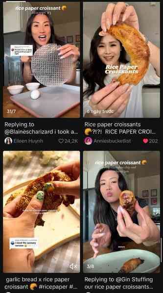 Cả thế giới phát sốt với trào lưu làm bánh Croissant bằng bánh tráng Việt Nam- Ảnh 6. Cả thế giới phát sốt với trào lưu làm bánh Croissant bằng bánh tráng Việt Nam- Ảnh 6.