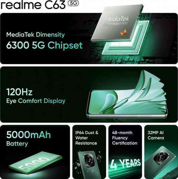 Ra mắt điện thoại 5G giá rẻ chỉ hơn 3 triệu đồng: Thiết kế đẹp, pin 5.000mAh- Ảnh 2. Ra mắt điện thoại 5G giá rẻ chỉ hơn 3 triệu đồng: Thiết kế đẹp, pin 5.000mAh- Ảnh 2.
