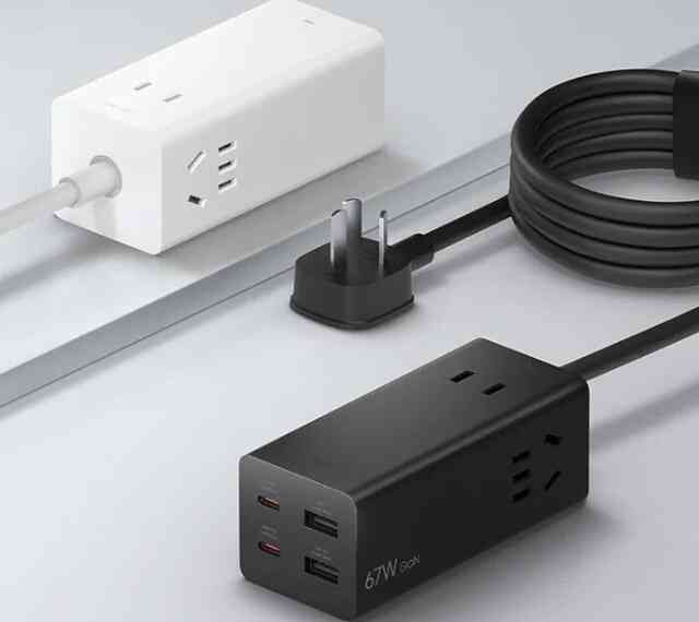Xiaomi ra mắt ổ cắm tích hợp sạc nhanh USB-C 67W, giá 450.000 đồng- Ảnh 2. Xiaomi ra mắt ổ cắm tích hợp sạc nhanh USB-C 67W, giá 450.000 đồng- Ảnh 2.