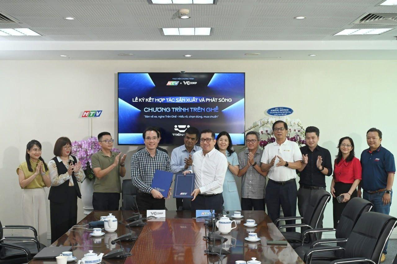 Đài truyền hình TP Hồ Chí Minh và Công ty Cổ phần VCCorp hợp tác sản xuất và phát sóng chương trình 'Trên Ghế'