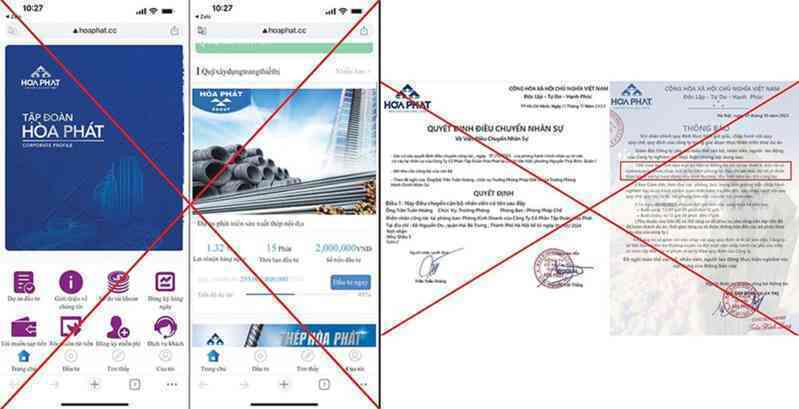 Lập website giả mạo Vingroup của tỷ phú Phạm Nhật Vượng, giả danh chữ ký của tỷ phú Trần Đình Long để lừa đảo- Ảnh 2. Lập website giả mạo Vingroup của tỷ phú Phạm Nhật Vượng, giả danh chữ ký của tỷ phú Trần Đình Long để lừa đảo- Ảnh 2.