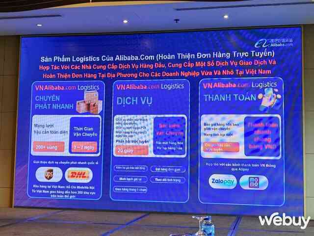 Alibaba.com công bố dịch vụ mới: Giao hàng toàn cầu trong thời gian ngắn, thanh toán được bằng Zalo Pay và Momo- Ảnh 3. Alibaba.com công bố dịch vụ mới: Giao hàng toàn cầu trong thời gian ngắn, thanh toán được bằng Zalo Pay và Momo- Ảnh 3.