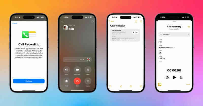 Cuối cùng Apple đã cho ghi âm cuộc gọi trên iPhone nhưng... nó lạ lắm: Netizen chia làm 2 phe tranh cãi ỏm tỏi, chưa phân định đúng sai!- Ảnh 6. Cuối cùng Apple đã cho ghi âm cuộc gọi trên iPhone nhưng... nó lạ lắm: Netizen chia làm 2 phe tranh cãi ỏm tỏi, chưa phân định đúng sai!- Ảnh 6.