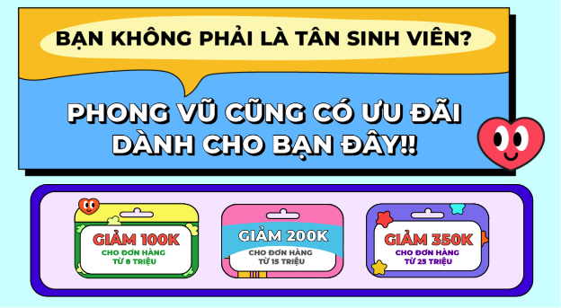 Back to school 2024: Sinh viên mua laptop tại Phong Vũ, giảm lên đến 5 triệu đồng- Ảnh 4. Back to school 2024: Sinh viên mua laptop tại Phong Vũ, giảm lên đến 5 triệu đồng- Ảnh 4.