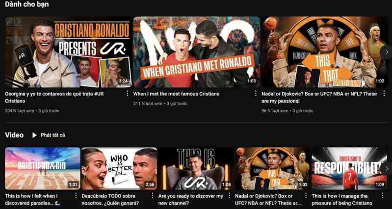 Vì sao Ronaldo phải lập kênh YouTube?- Ảnh 3. Vì sao Ronaldo phải lập kênh YouTube?- Ảnh 3.