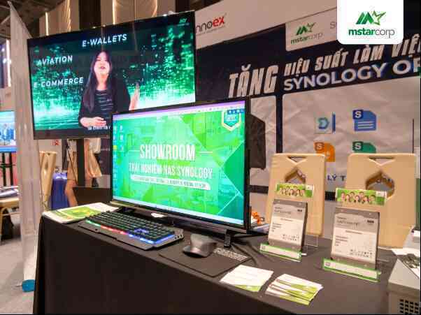 Mstar Corp đồng hành cùng Synology giới thiệu giải pháp lưu trữ dữ liệu tại InnoEx 2024