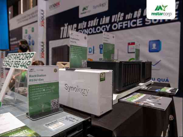 Mstar Corp đồng hành cùng Synology giới thiệu giải pháp lưu trữ dữ liệu tại InnoEx 2024- Ảnh 3. Mstar Corp đồng hành cùng Synology giới thiệu giải pháp lưu trữ dữ liệu tại InnoEx 2024- Ảnh 3.