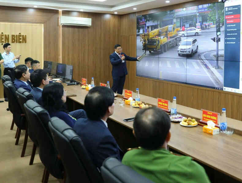 Điện Biên khai trương hệ thống camera giám sát toàn tỉnh
