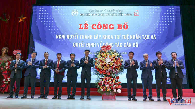 Thành lập Khoa Trí tuệ nhân tạo đầu tiên tại Việt Nam