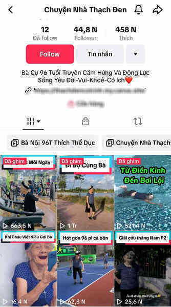 Cụ bà U100 nổi nhất làng pickleball lúc này: Sáng tập gym, chiều chạy bộ, con cháu theo hoài không kịp!- Ảnh 4. Cụ bà U100 nổi nhất làng pickleball lúc này: Sáng tập gym, chiều chạy bộ, con cháu theo hoài không kịp!- Ảnh 4.
