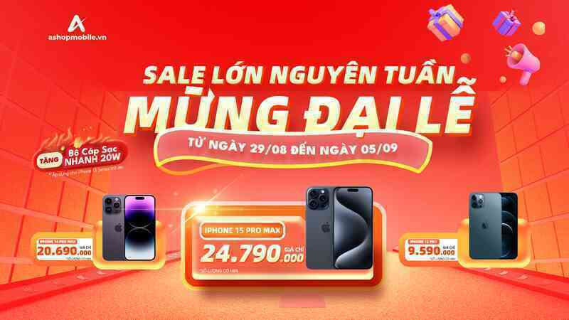 Điểm danh 4 mẫu iPhone cũ giá giảm mạnh, đáng mua dịp 2/9