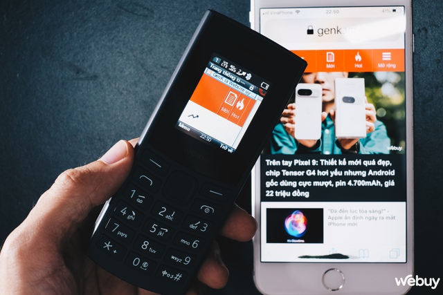"Cục gạch 4G" Nokia mới và iPhone 10 năm tuổi: Với vài trăm nghìn đồng, lựa chọn nào trong thời điểm sóng 2G sắp bị cắt?- Ảnh 5. "Cục gạch 4G" Nokia mới và iPhone 10 năm tuổi: Với vài trăm nghìn đồng, lựa chọn nào trong thời điểm sóng 2G sắp bị cắt?- Ảnh 5.