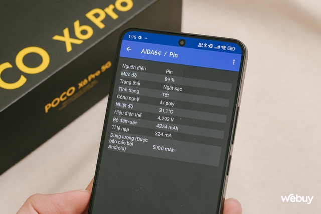 Đánh giá hiệu năng Xiaomi POCO X6 Pro 5G: Bất ngờ với chip Dimensity 8300 Ultra, chiến game quá mượt- Ảnh 12. Đánh giá hiệu năng Xiaomi POCO X6 Pro 5G: Bất ngờ với chip Dimensity 8300 Ultra, chiến game quá mượt- Ảnh 12.