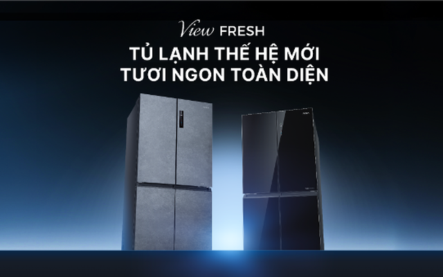 Đây là AQUA ViewFresh, tủ lạnh vừa nhận giải thưởng “Công nghệ đột phá” năm 2024