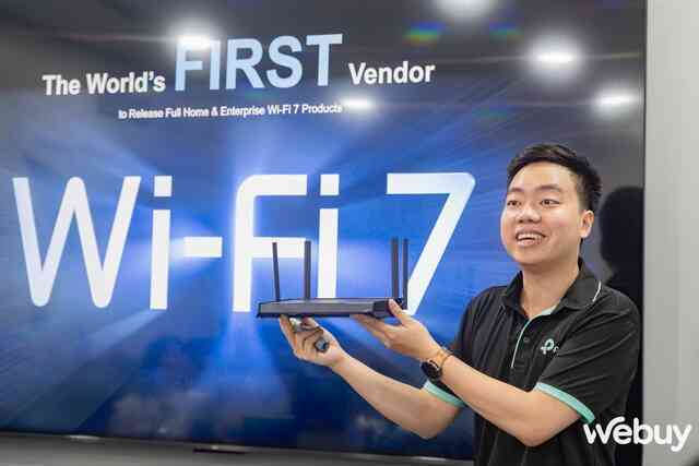 TP-Link ra mắt router hỗ trợ Wi-Fi 7 đầu tiên tại Việt Nam: Băng thông tốc độ cao lên tới 3.6 Gbps, giá gần 2.6 triệu đồng