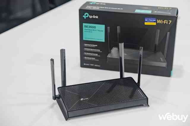 TP-Link ra mắt router hỗ trợ Wi-Fi 7 đầu tiên tại Việt Nam: Băng thông tốc độ cao lên tới 3.6 Gbps, giá gần 2.6 triệu đồng- Ảnh 2. TP-Link ra mắt router hỗ trợ Wi-Fi 7 đầu tiên tại Việt Nam: Băng thông tốc độ cao lên tới 3.6 Gbps, giá gần 2.6 triệu đồng- Ảnh 2.