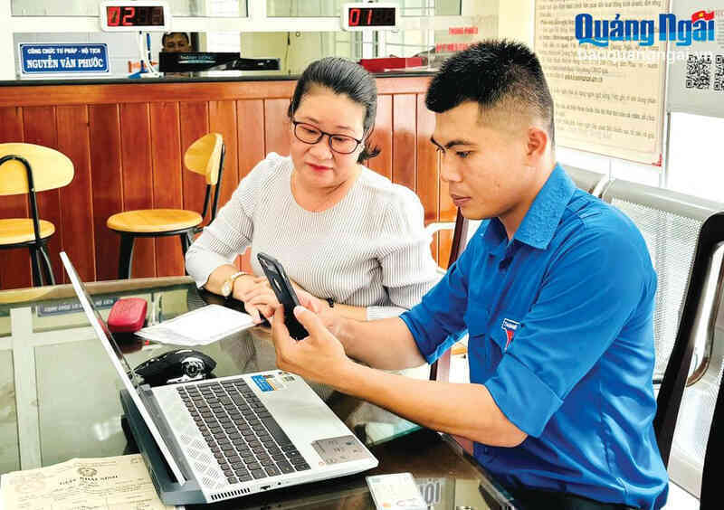 Bước tiến trong chuyển đổi số ở Quảng Ngãi