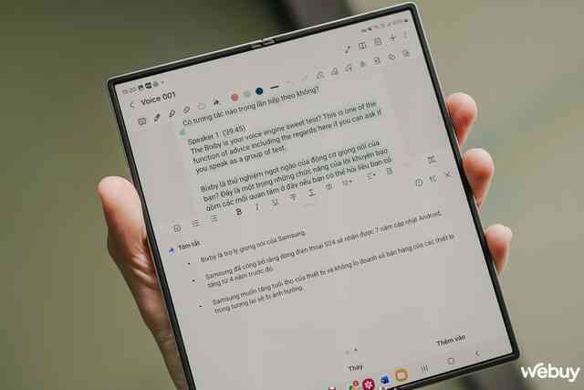 Galaxy Z Fold6 giúp tôi làm việc năng suất hơn như thế nào?- Ảnh 12. Galaxy Z Fold6 giúp tôi làm việc năng suất hơn như thế nào?- Ảnh 12.