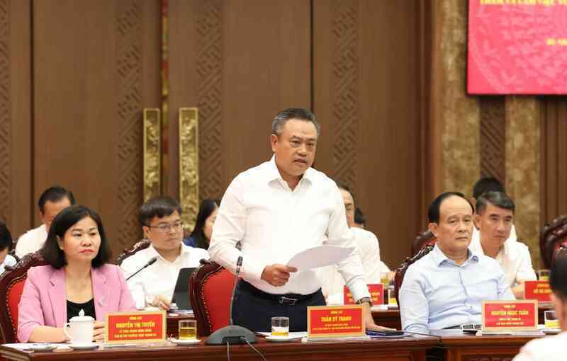 Tổng Bí thư, Chủ tịch nước Tô Lâm: Thúc đẩy sự phát triển của Thủ đô dựa trên 5 trụ cột- Ảnh 5. Tổng Bí thư, Chủ tịch nước Tô Lâm: Thúc đẩy sự phát triển của Thủ đô dựa trên 5 trụ cột- Ảnh 5.