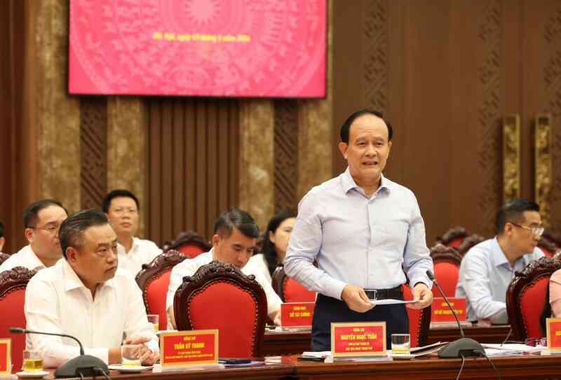 Tổng Bí thư, Chủ tịch nước Tô Lâm: Thúc đẩy sự phát triển của Thủ đô dựa trên 5 trụ cột- Ảnh 6. Tổng Bí thư, Chủ tịch nước Tô Lâm: Thúc đẩy sự phát triển của Thủ đô dựa trên 5 trụ cột- Ảnh 6.