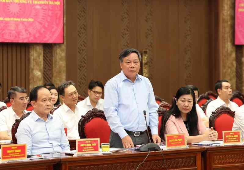 Tổng Bí thư, Chủ tịch nước Tô Lâm: Thúc đẩy sự phát triển của Thủ đô dựa trên 5 trụ cột- Ảnh 7. Tổng Bí thư, Chủ tịch nước Tô Lâm: Thúc đẩy sự phát triển của Thủ đô dựa trên 5 trụ cột- Ảnh 7.