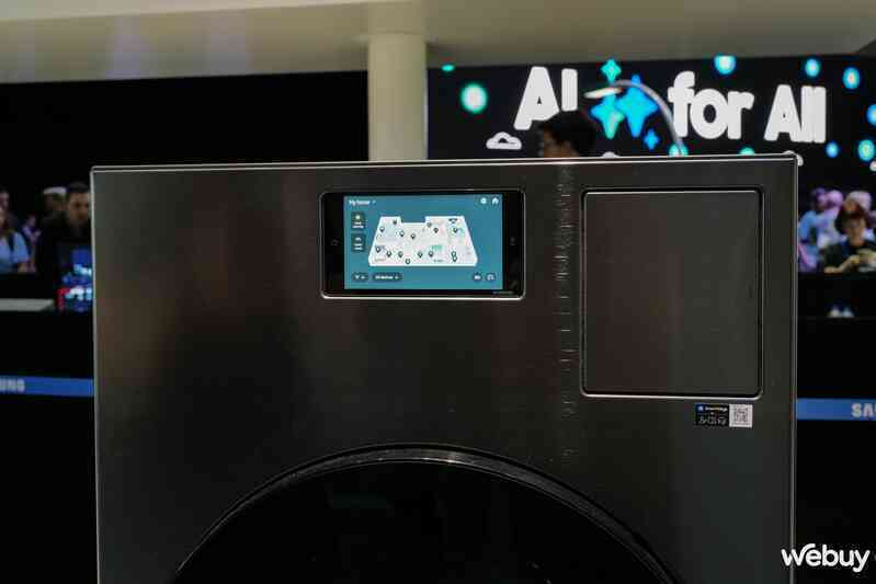 [IFA 2024] Máy giặt sấy Samsung BESPOKE AI Laundry Combo xong việc chỉ trong 98 phút, nay còn nghe gọi được điện thoại