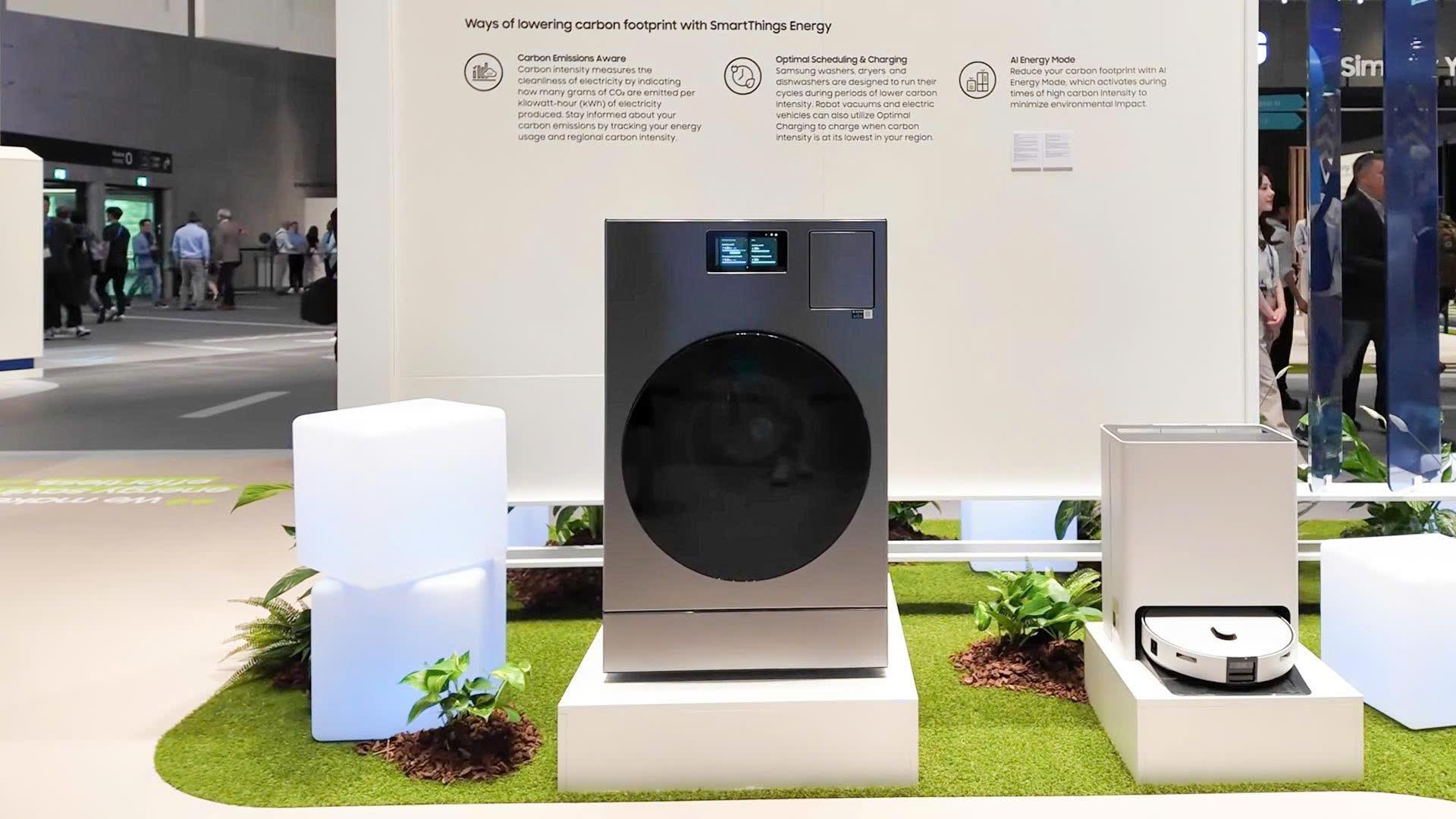 Vừa ra mắt tại IFA 2024, máy giặt kiêm sấy Bespoke AI Heatpump đã được Samsung mở bán tại Việt Nam- Ảnh 2. Vừa ra mắt tại IFA 2024, máy giặt kiêm sấy Bespoke AI Heatpump đã được Samsung mở bán tại Việt Nam- Ảnh 2.
