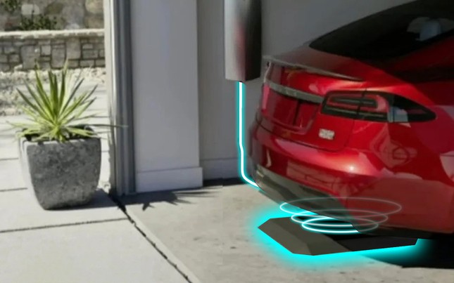Hé lộ công nghệ sạc ô tô điện không dây của Tesla- Ảnh 2. Hé lộ công nghệ sạc ô tô điện không dây của Tesla- Ảnh 2.