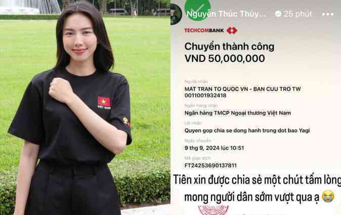 Trước khi "check var" sao kê từ Ủy ban MTTQVN, nhìn lại số tiền các nghệ sĩ, doanh nhân Việt đã ủng hộ bà con mùa bão lũ- Ảnh 5. Trước khi "check var" sao kê từ Ủy ban MTTQVN, nhìn lại số tiền các nghệ sĩ, doanh nhân Việt đã ủng hộ bà con mùa bão lũ- Ảnh 5.