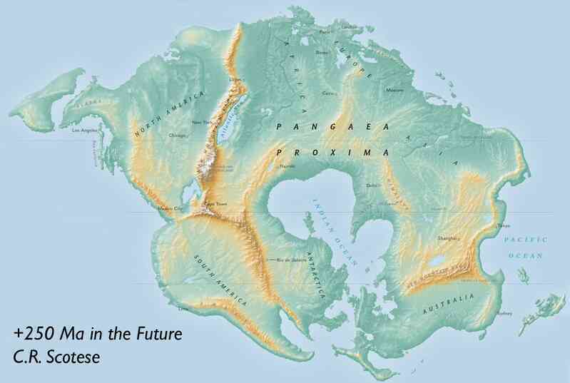 Sẽ ra sao nếu siêu lục địa Pangea vẫn còn tồn tại cho tới tận ngày nay?- Ảnh 3. Sẽ ra sao nếu siêu lục địa Pangea vẫn còn tồn tại cho tới tận ngày nay?- Ảnh 3.
