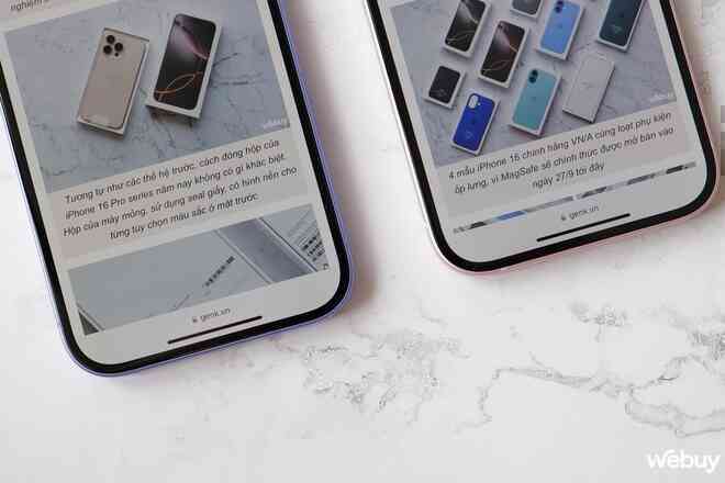 Trên tay iPhone 16 và iPhone 16 Plus chính hãng VN/A: Đây mới là chiếc iPhone đáng mua của năm nay, nhiều nâng cấp, có màu "Xanh Mòng Két" mới siêu đẹp- Ảnh 20. Trên tay iPhone 16 và iPhone 16 Plus chính hãng VN/A: Đây mới là chiếc iPhone đáng mua của năm nay, nhiều nâng cấp, có màu "Xanh Mòng Két" mới siêu đẹp- Ảnh 20.