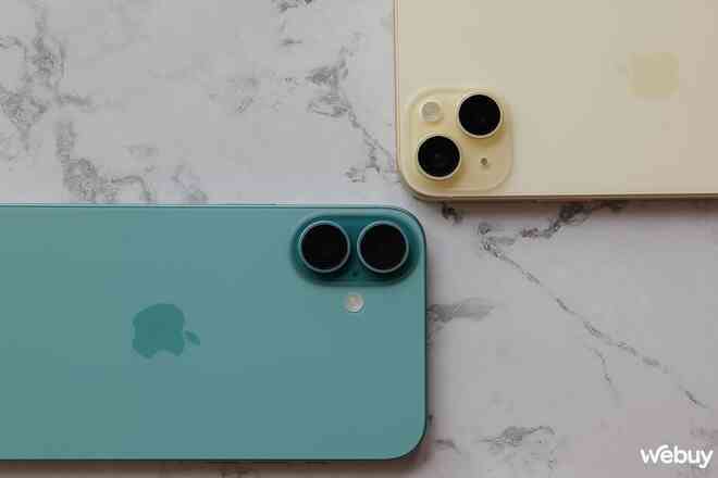 Trên tay iPhone 16 và iPhone 16 Plus chính hãng VN/A: Đây mới là chiếc iPhone đáng mua của năm nay, nhiều nâng cấp, có màu "Xanh Mòng Két" mới siêu đẹp- Ảnh 10. Trên tay iPhone 16 và iPhone 16 Plus chính hãng VN/A: Đây mới là chiếc iPhone đáng mua của năm nay, nhiều nâng cấp, có màu "Xanh Mòng Két" mới siêu đẹp- Ảnh 10.