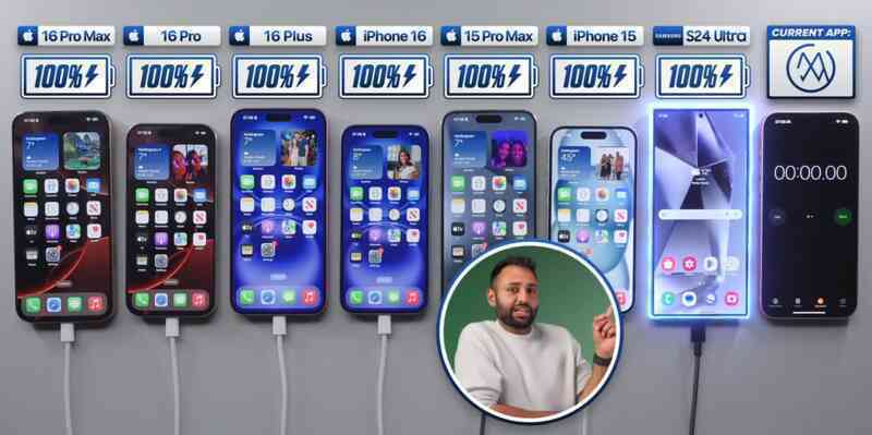 iPhone 16 đọ thời lượng pin với các "đàn anh" và Galaxy S24 Ultra