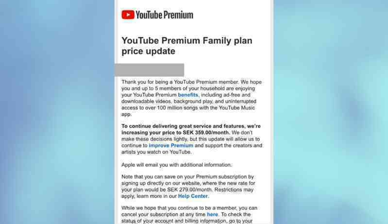 YouTube Premium lại tăng giá ở một loạt quốc gia, người dùng tính hủy đăng ký- Ảnh 2. YouTube Premium lại tăng giá ở một loạt quốc gia, người dùng tính hủy đăng ký- Ảnh 2.
