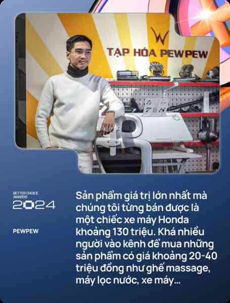 Tạp hóa PewPew sau 1 năm livestream bán hàng: Từ giấy ướt đến xe máy điện VinFast, sản phẩm giá cao nhất lên đến 130 triệu đồng- Ảnh 5. Tạp hóa PewPew sau 1 năm livestream bán hàng: Từ giấy ướt đến xe máy điện VinFast, sản phẩm giá cao nhất lên đến 130 triệu đồng- Ảnh 5.