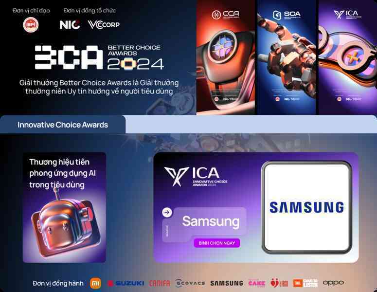 Đã có kết quả bình chọn của giải thưởng Better Choice Awards: có nhãn hiệu sở hữu số lượt bình chọn gấp 3 lần đối thủ