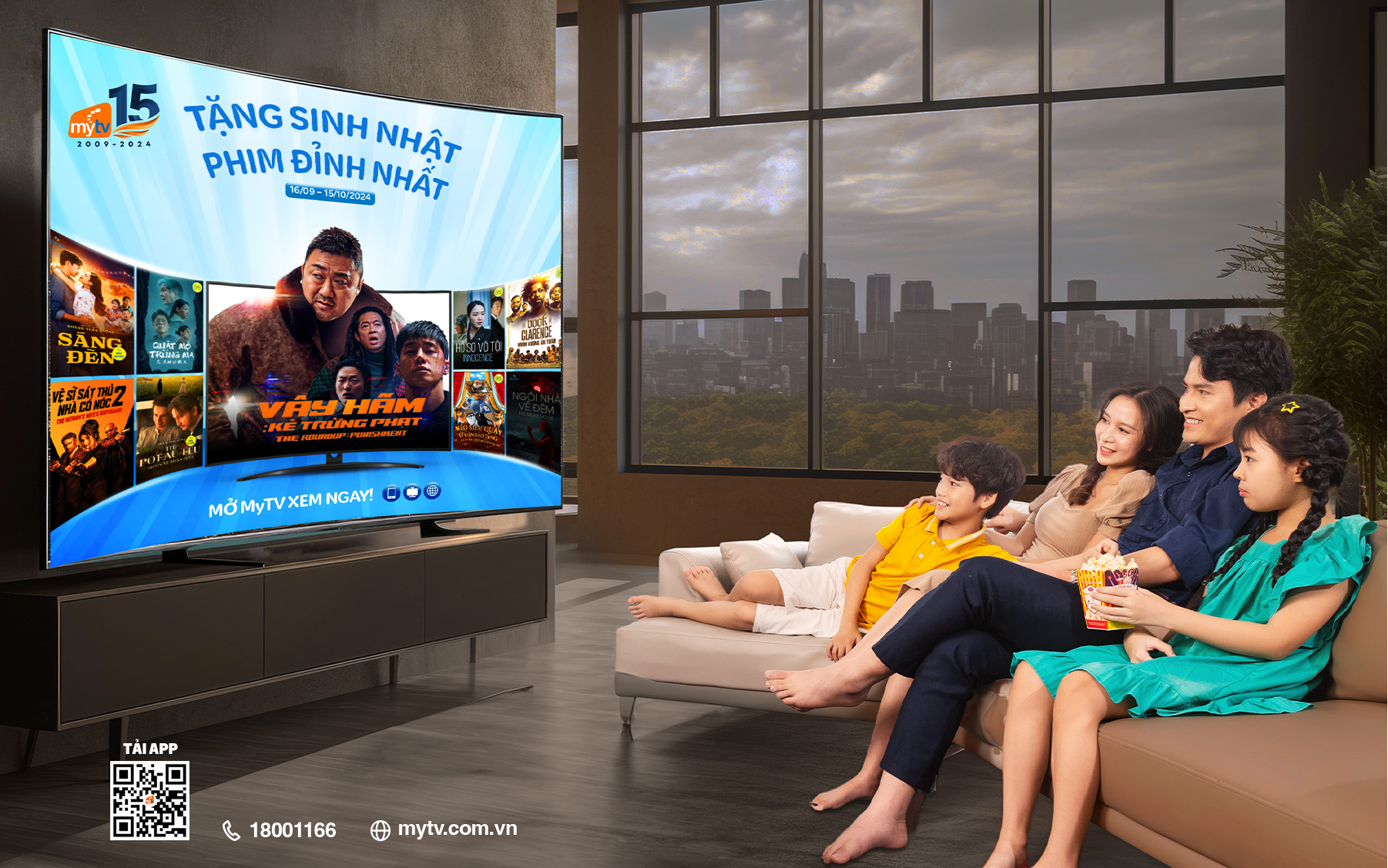 Mừng sinh nhật tuổi 15, MyTV tặng chùm phim điện ảnh siêu "đỉnh"