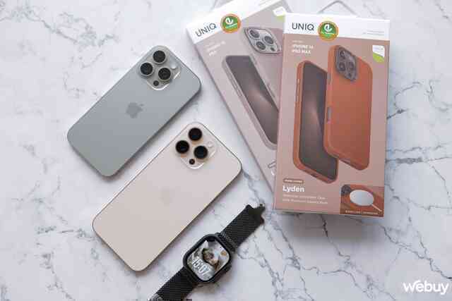 Ốp lưng da cho iPhone 16 Pro Max giá rẻ bằng nửa ốp chính hãng nhưng dùng cực ngon