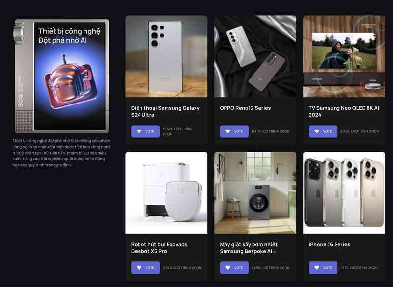 Smart Choice Awards đóng cổng bình chọn: Trăm nghìn lượt vote, số liệu rõ ràng nhưng chưa phải kết quả cuối- Ảnh 4. Smart Choice Awards đóng cổng bình chọn: Trăm nghìn lượt vote, số liệu rõ ràng nhưng chưa phải kết quả cuối- Ảnh 4.
