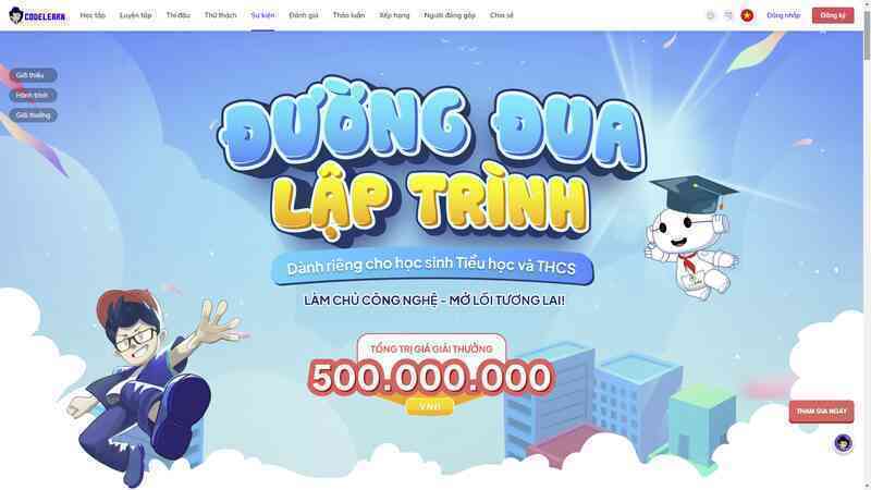 Khởi động sân chơi lập trình miễn phí cho trẻ từ lớp 1-9 toàn quốc