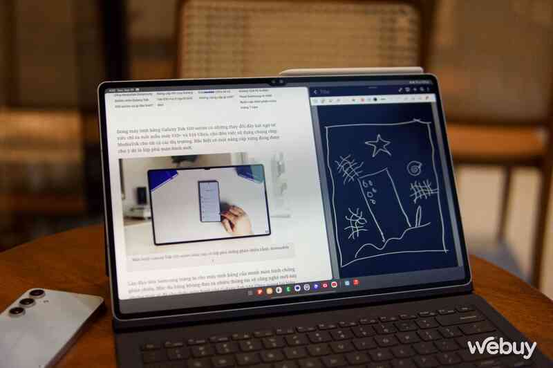 Trải nghiệm nhanh Galaxy Tab S10 Ultra và S24 FE mới: Màn hình chống chói, cấu hình vẫn mạnh và tích hợp AI- Ảnh 9. Trải nghiệm nhanh Galaxy Tab S10 Ultra và S24 FE mới: Màn hình chống chói, cấu hình vẫn mạnh và tích hợp AI- Ảnh 9.