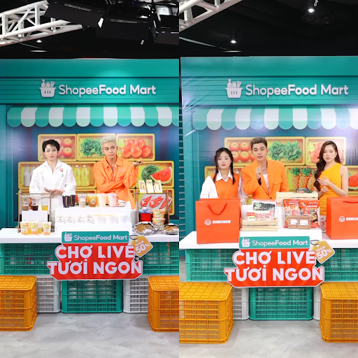 Trải nghiệm "đi chợ số" thông qua các phiên livestream của ShopeeFood Mart- Ảnh 2. Trải nghiệm "đi chợ số" thông qua các phiên livestream của ShopeeFood Mart- Ảnh 2.