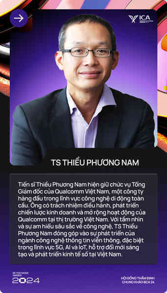 26 thành viên Hội đồng Better Choice Awards 2024: Từ nhà khoa học trong top thế giới đến Tổng Giám đốc Qualcomm, Giám đốc chiến lược VinAI, …- Ảnh 3. 26 thành viên Hội đồng Better Choice Awards 2024: Từ nhà khoa học trong top thế giới đến Tổng Giám đốc Qualcomm, Giám đốc chiến lược VinAI, …- Ảnh 3.