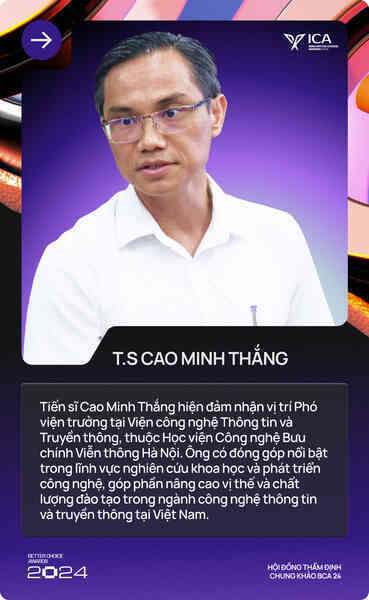 26 thành viên Hội đồng Better Choice Awards 2024: Từ nhà khoa học trong top thế giới đến Tổng Giám đốc Qualcomm, Giám đốc chiến lược VinAI, …- Ảnh 4. 26 thành viên Hội đồng Better Choice Awards 2024: Từ nhà khoa học trong top thế giới đến Tổng Giám đốc Qualcomm, Giám đốc chiến lược VinAI, …- Ảnh 4.