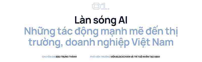 Phó Viện trưởng Viện Công nghệ Blockchain và Trí tuệ nhân tạo ABAII - Ông Đào Trung Thành: AI không phải 'Cây Đũa Thần', doanh nghiệp cần cân nhắc áp dụng theo nhu cầu thực tế