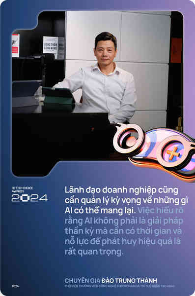 Phó Viện trưởng Viện Công nghệ Blockchain và Trí tuệ nhân tạo ABAII - Ông Đào Trung Thành: AI không phải 'Cây Đũa Thần', doanh nghiệp cần cân nhắc áp dụng theo nhu cầu thực tế- Ảnh 3. Phó Viện trưởng Viện Công nghệ Blockchain và Trí tuệ nhân tạo ABAII - Ông Đào Trung Thành: AI không phải 'Cây Đũa Thần', doanh nghiệp cần cân nhắc áp dụng theo nhu cầu thực tế- Ảnh 3.