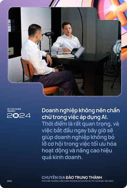 Phó Viện trưởng Viện Công nghệ Blockchain và Trí tuệ nhân tạo ABAII - Ông Đào Trung Thành: AI không phải 'Cây Đũa Thần', doanh nghiệp cần cân nhắc áp dụng theo nhu cầu thực tế- Ảnh 4. Phó Viện trưởng Viện Công nghệ Blockchain và Trí tuệ nhân tạo ABAII - Ông Đào Trung Thành: AI không phải 'Cây Đũa Thần', doanh nghiệp cần cân nhắc áp dụng theo nhu cầu thực tế- Ảnh 4.