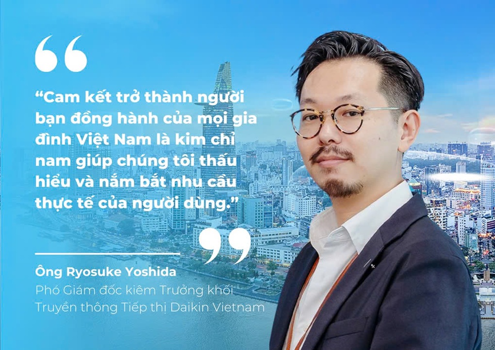 Đại diện Daikin Vietnam dự đoán làn gió mới của thị trường điều hòa năm 2025