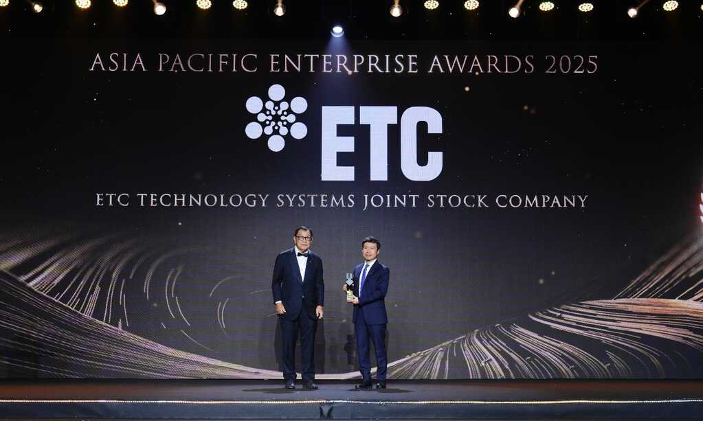 ETC nhận danh hiệu Doanh nghiệp xuất sắc Châu Á tại APEA 2025